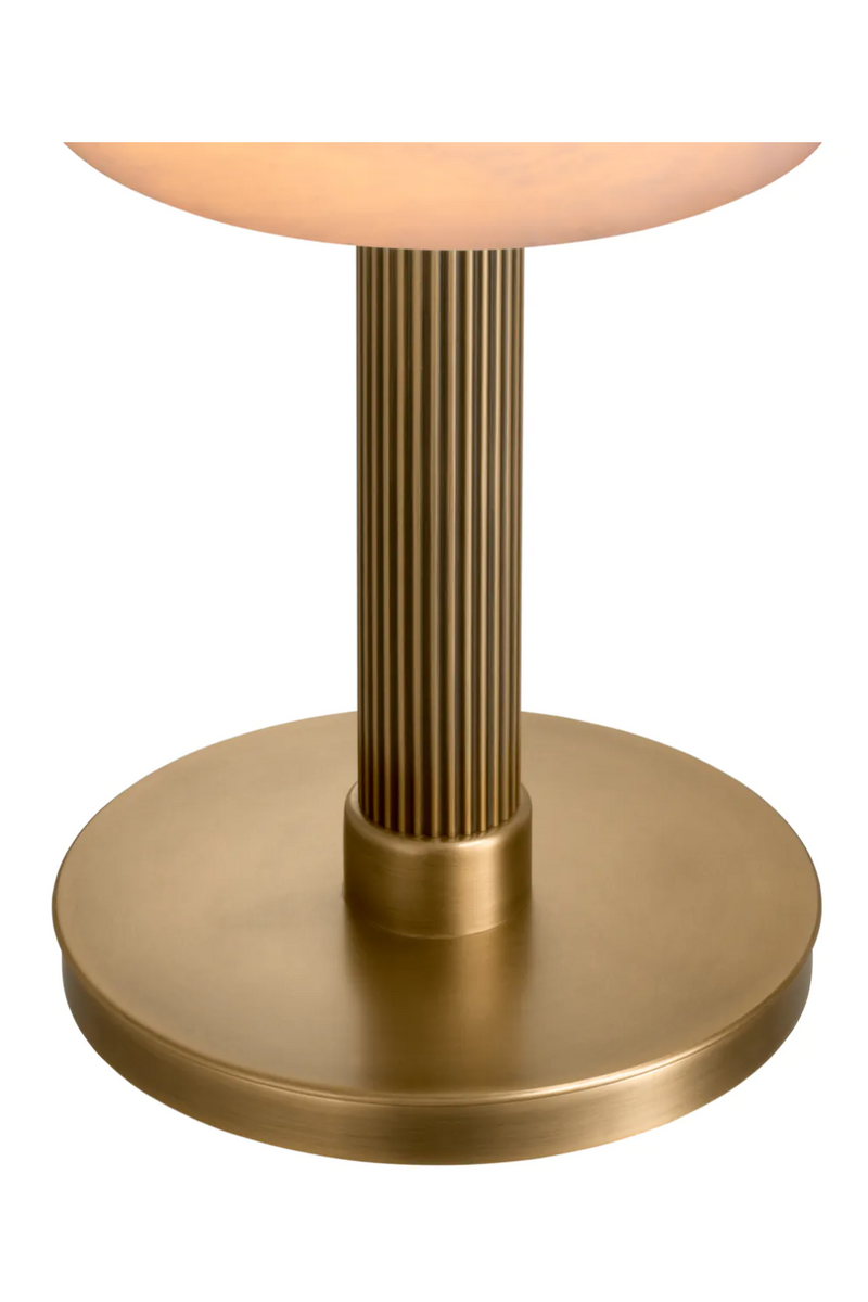Solid Alabaster Table Lamp | Eichholtz Kayla | Eichholtzmiami.com