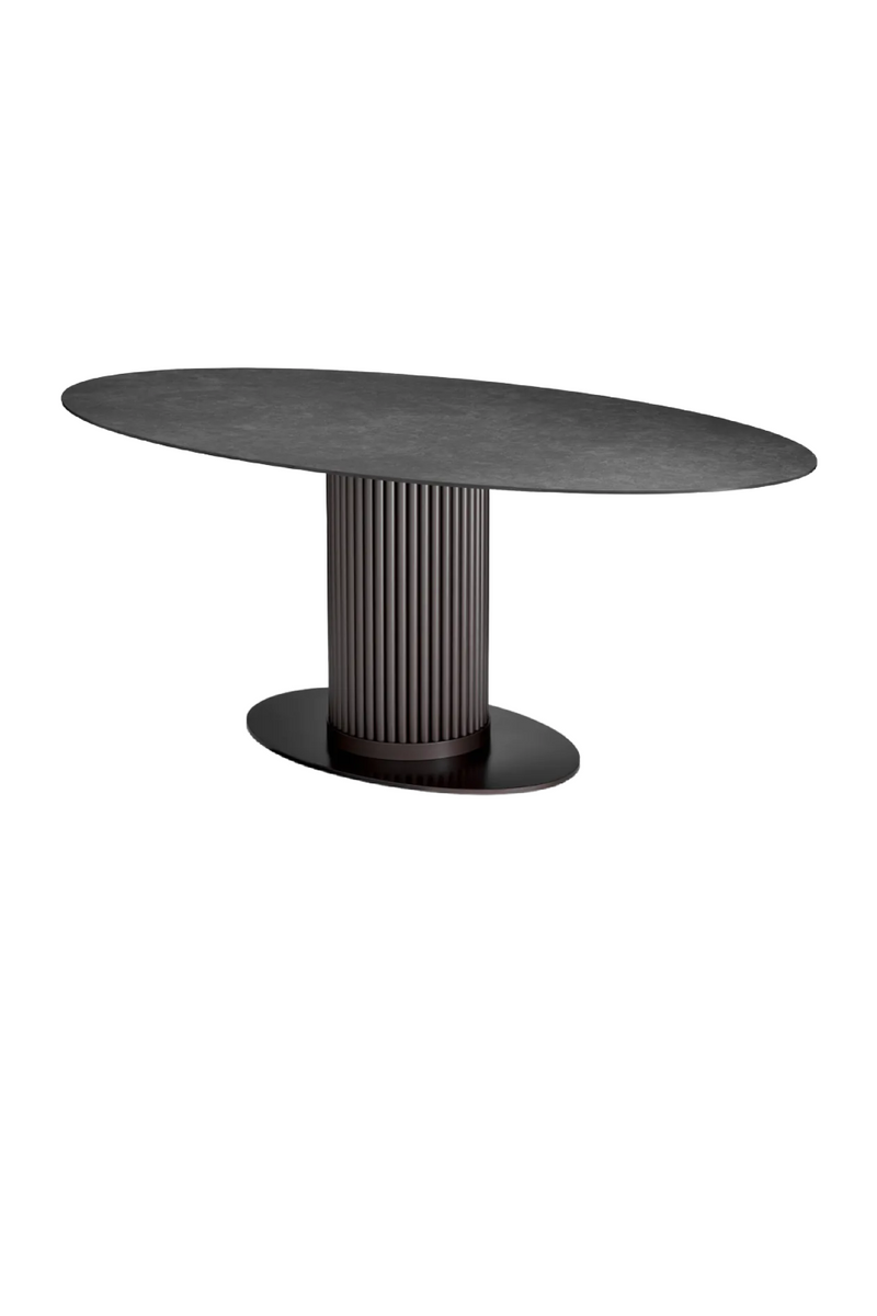 Oval Ceramic Dining Table | Eichholtz Volterra | Eichholtzmiami.com