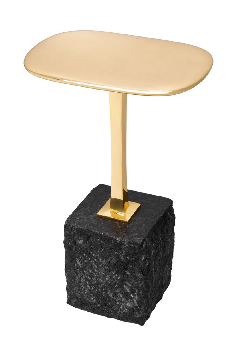 Gold Modern Side Table | Eichholtz Kayan | Eichholtzmiami.com