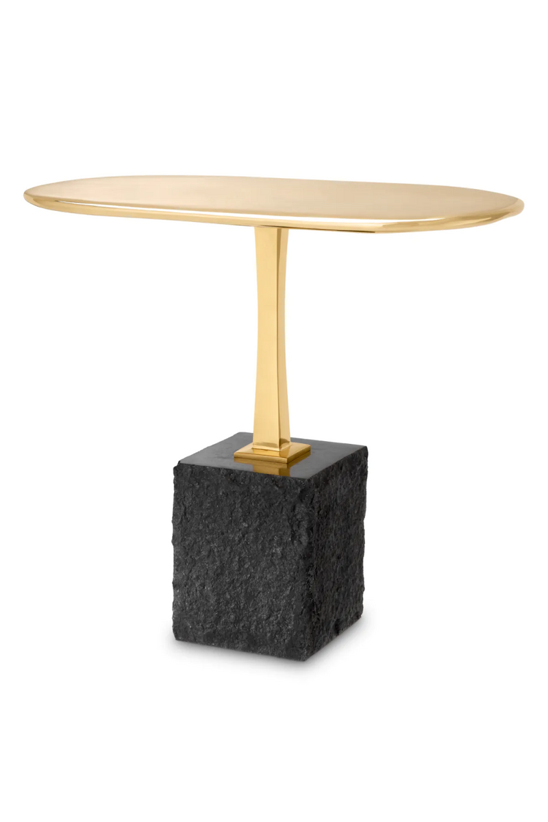 Gold Modern Side Table | Eichholtz Kayan | Eichholtzmiami.com