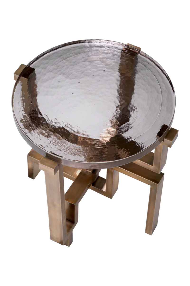 Modern Glass Side Table | Eichholtz Gee | Eichholtzmiami.com