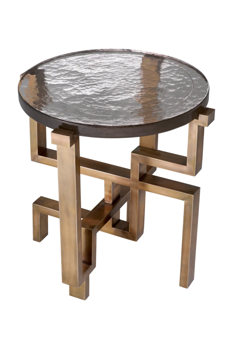 Modern Glass Side Table | Eichholtz Gee | Eichholtzmiami.com