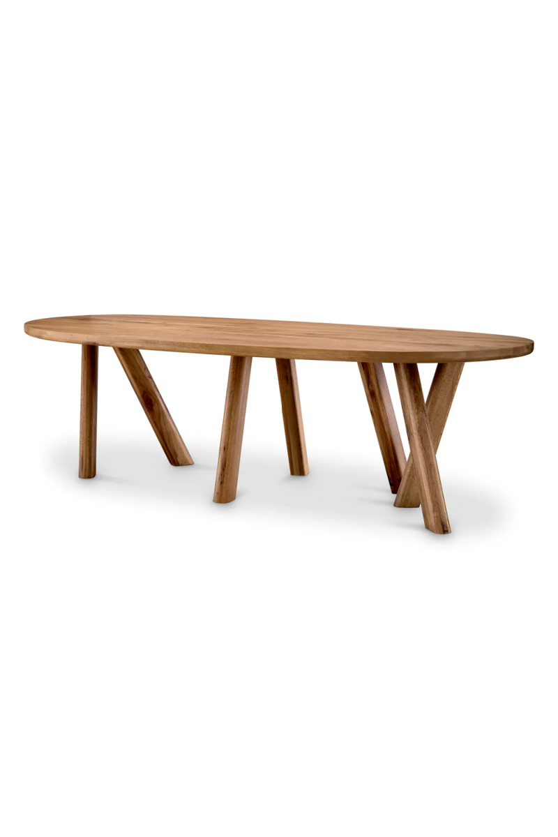 Oval Oak Dining Table | Eichholtz Baysore | Eichholtzmiami.com