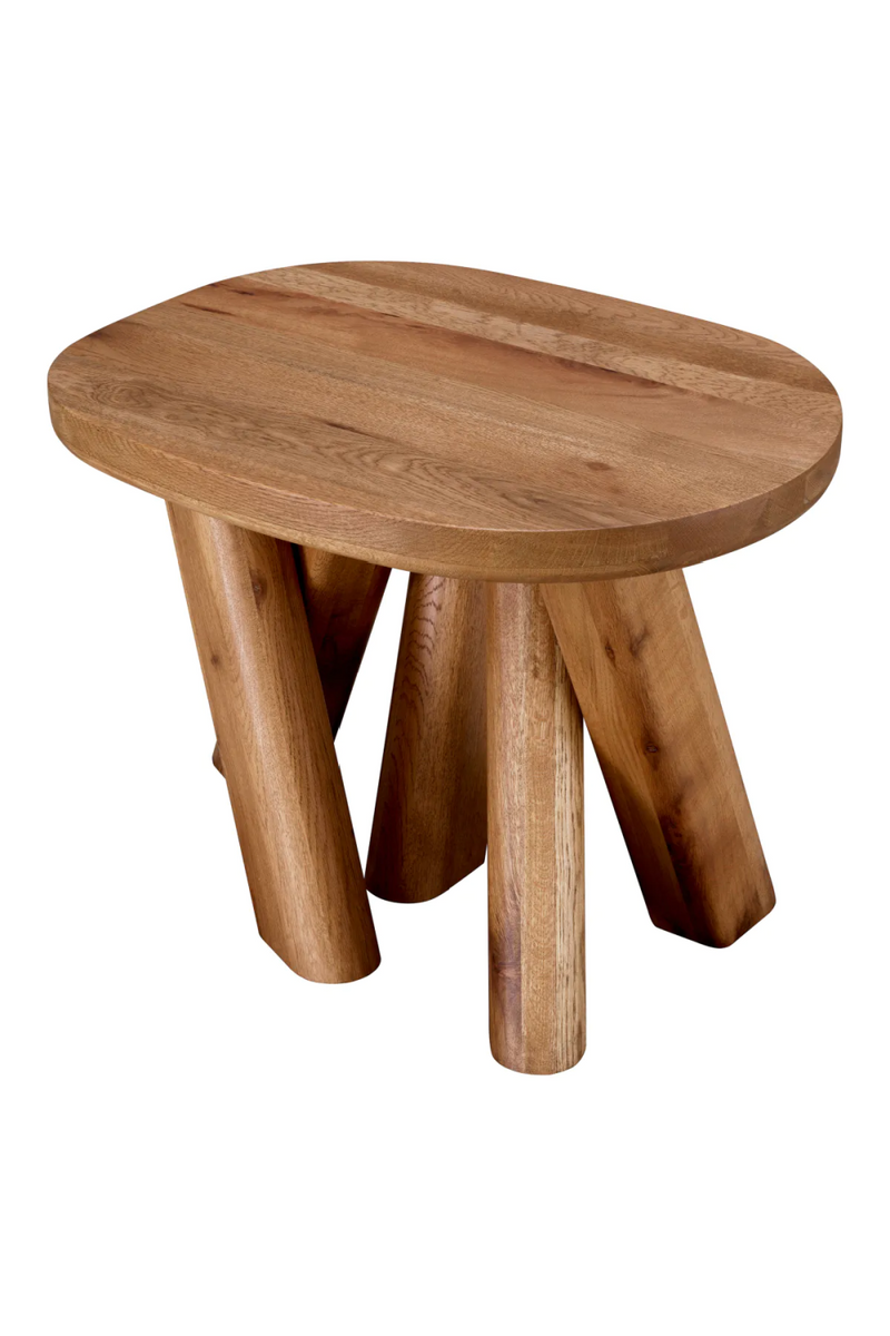 Oval Oak Side Table | Eichholtz Bayshore | Eichholtzmiami.com