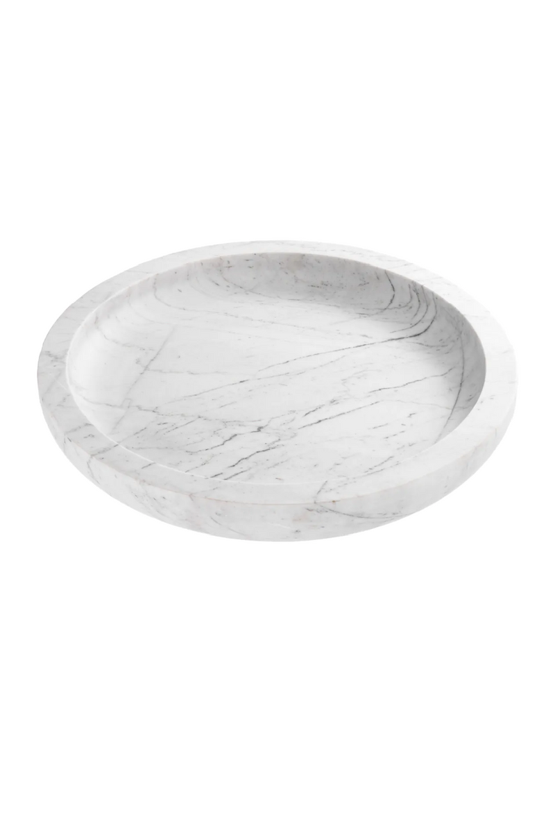 White Marble Bowl | Eichholtz Renard | Eichholtzmiami.com