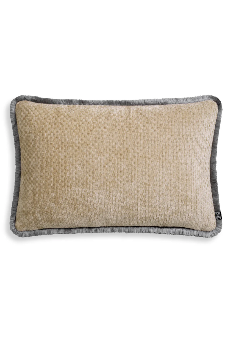 Fringed Minimalist Lumbar Pillow | Eichholtz Paia | Eichholtzmiami.com