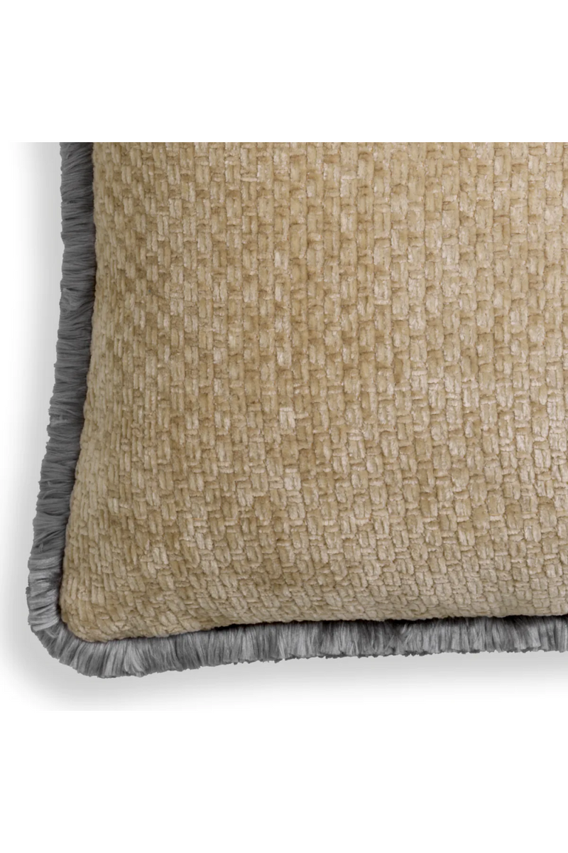 Fringed Minimalist Lumbar Pillow | Eichholtz Paia | Eichholtzmiami.com