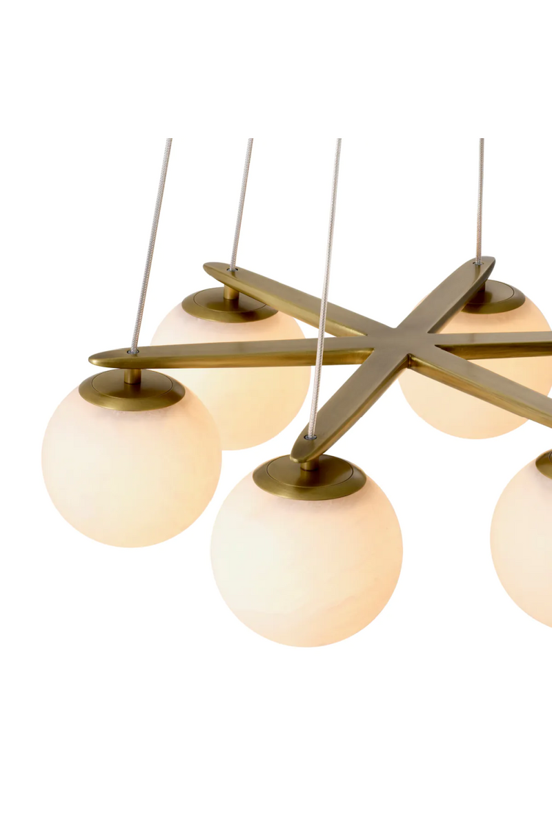 Alabaster Globes Chandelier | Eichholtz Morro | Eichholtzmiami.com