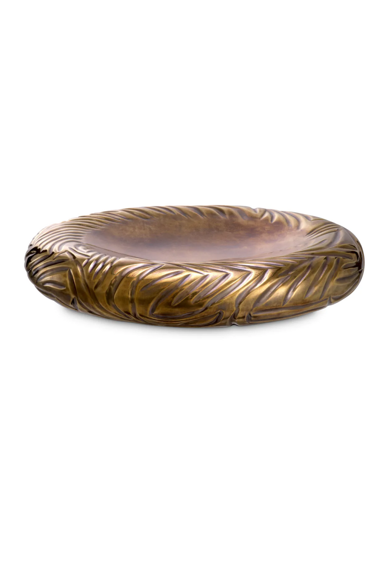 Vintage Brass Bowl | Eichholtz Sandrini | Eichholtzmiami.com