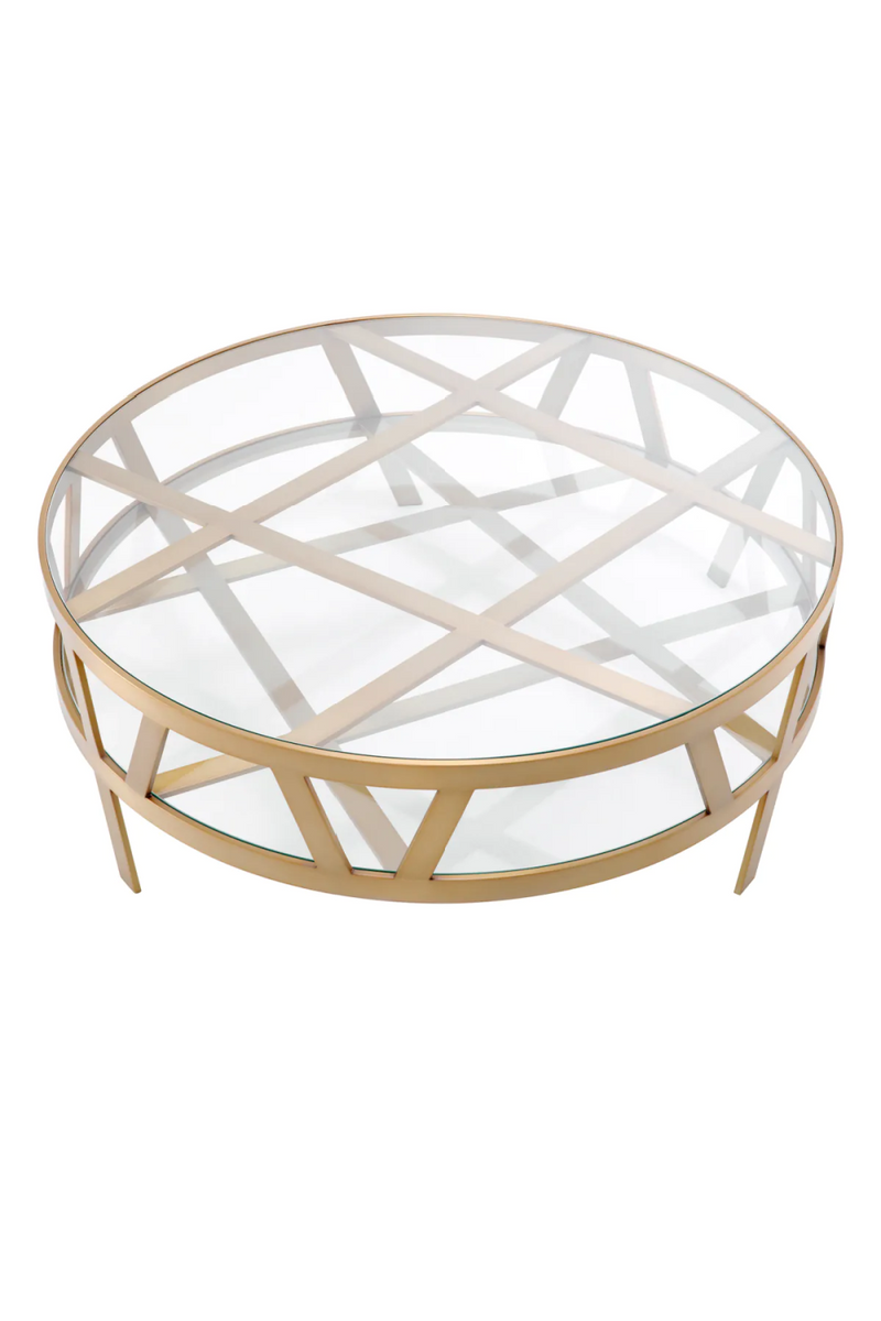 Round Glass Coffee Table | Eichholtz Billinghurst | Eichholtzmiami.com