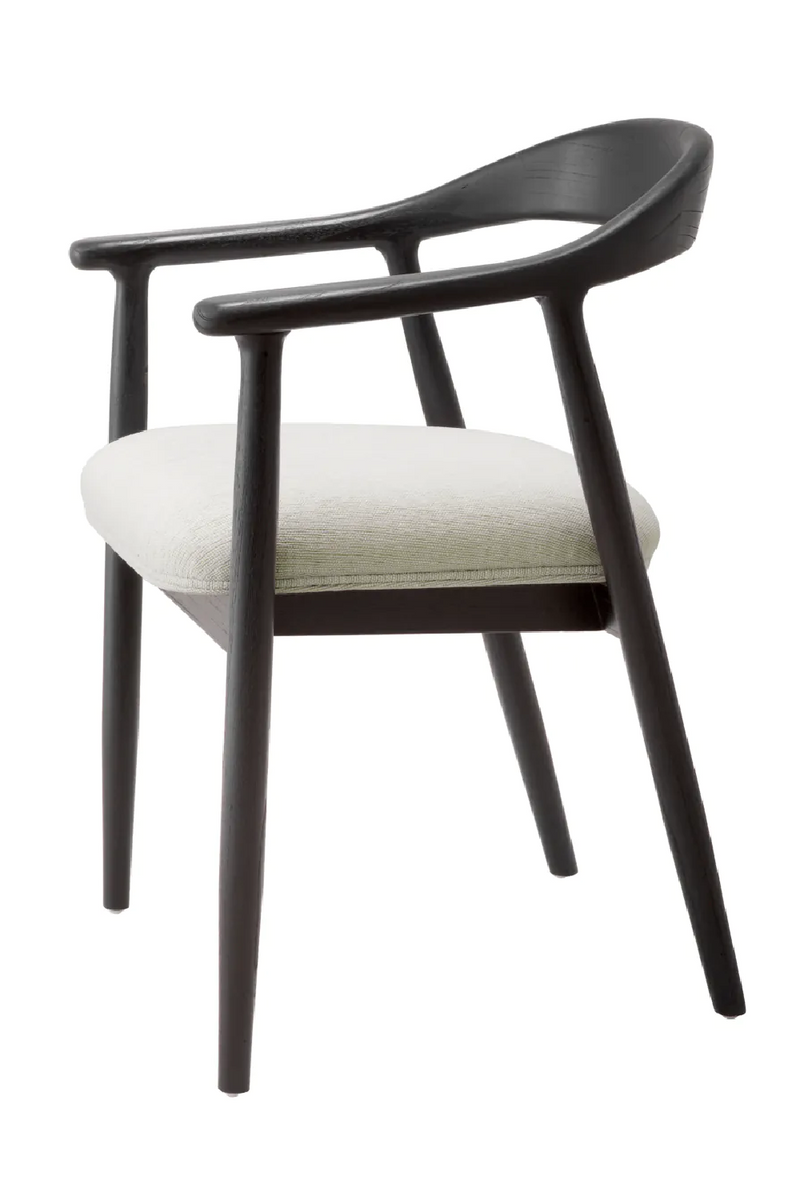 Black Curved Dining Chair | Eichholtz Beale | Eichholtzmiami.com