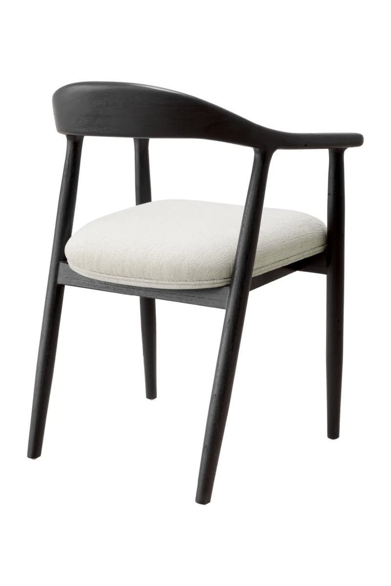 Black Curved Dining Chair | Eichholtz Beale | Eichholtzmiami.com