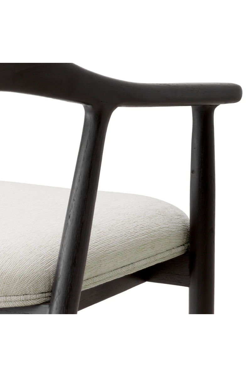 Black Curved Dining Chair | Eichholtz Beale | Eichholtzmiami.com
