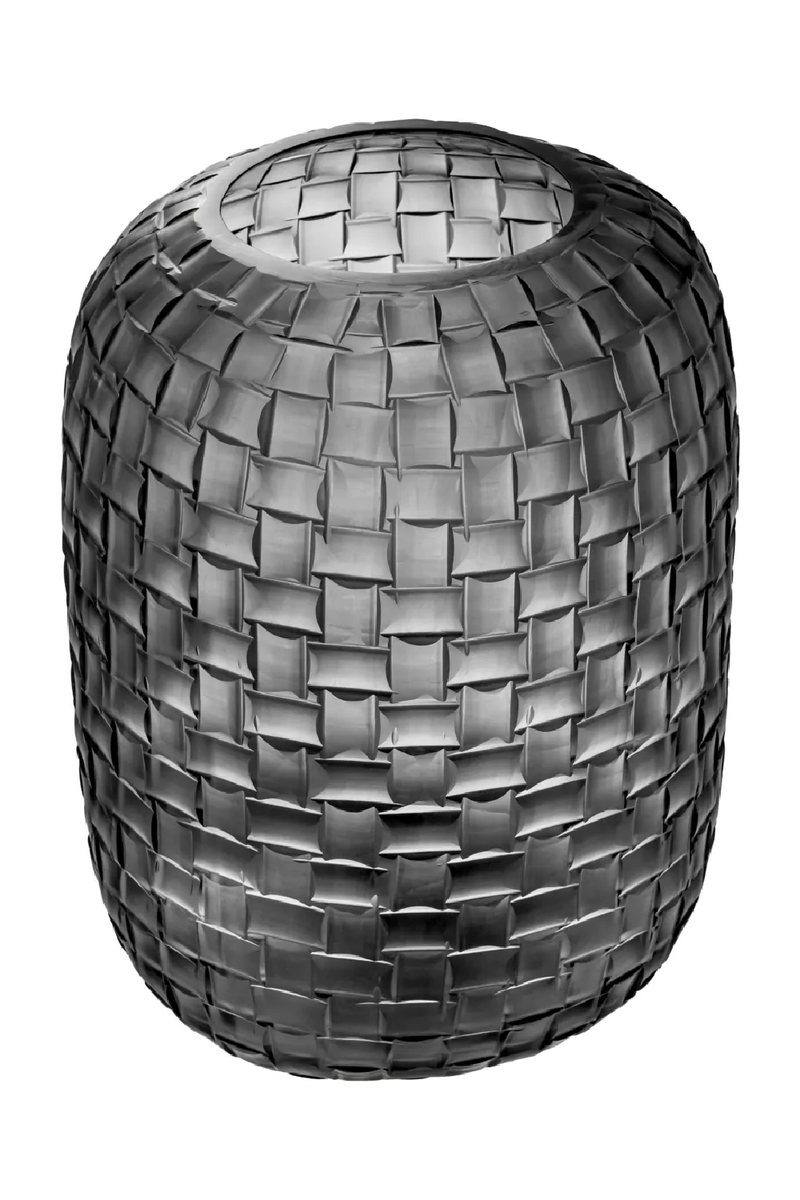 Gray Hand Blown Glass Vase | Eichholtz Varese | Eichholtzmiami.com