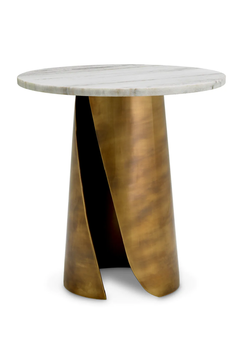 White Marble Side Table | Eichholtz Nuova | Eichholtzmiami.com