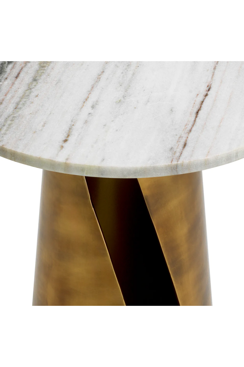 White Marble Side Table | Eichholtz Nuova | Eichholtzmiami.com