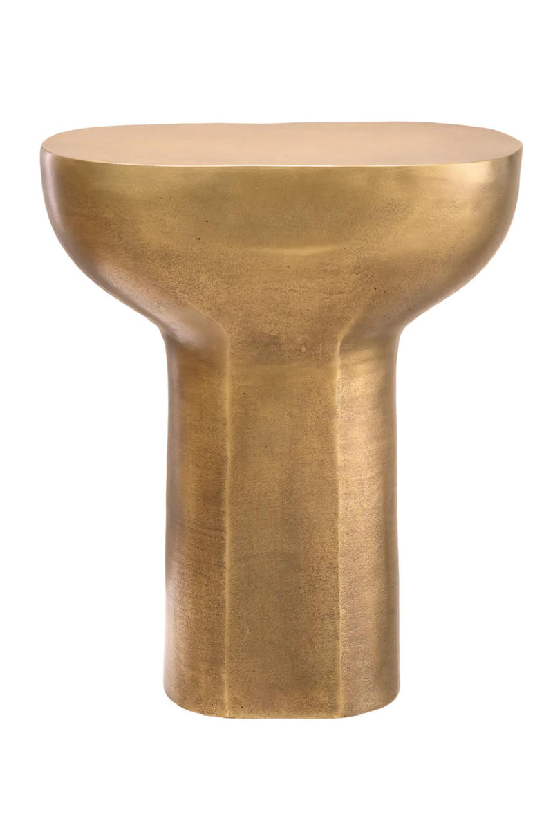 Antique Brass Oval Side Table | Eichholtz Cremona | Eichholtzmiami.com
