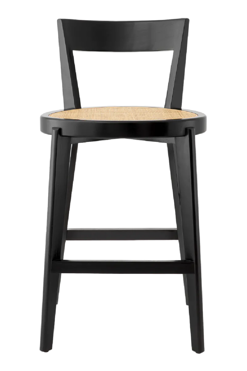 Rattan Seat Bar Stool | Eichholtz Alvear | Eichholtzmiami.com