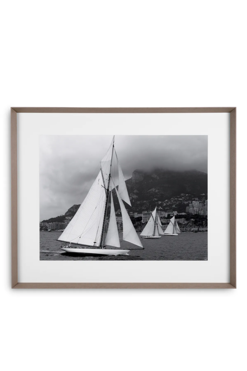 Monochrome Yatch Art Print | Eichholtz Classic Week II | Oroa.com