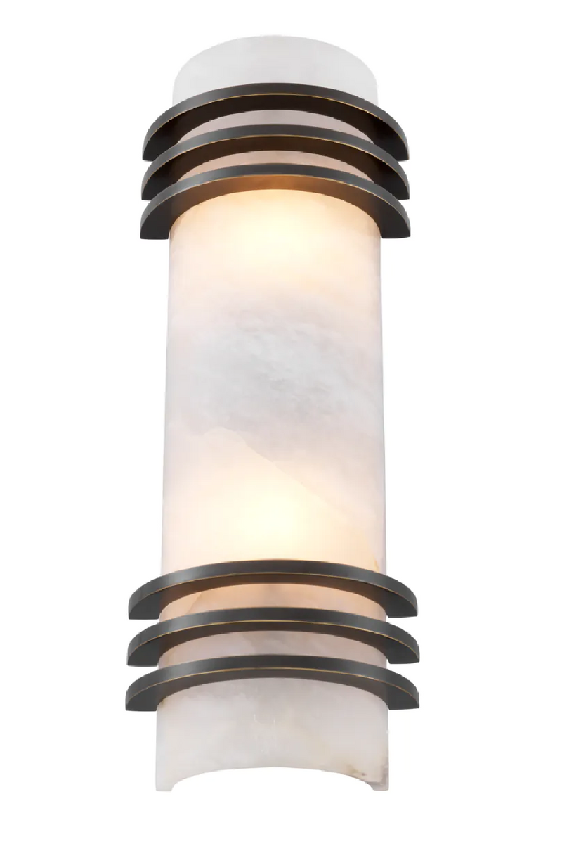 Modern Alabaster Wall Lamp | Eichholtz Premuda | Oroa.com