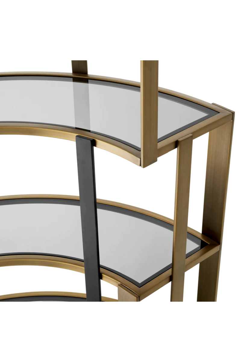 Modern Corner Shelf Cabinet | Eichholtz Clio | Eichholtzmiami.com