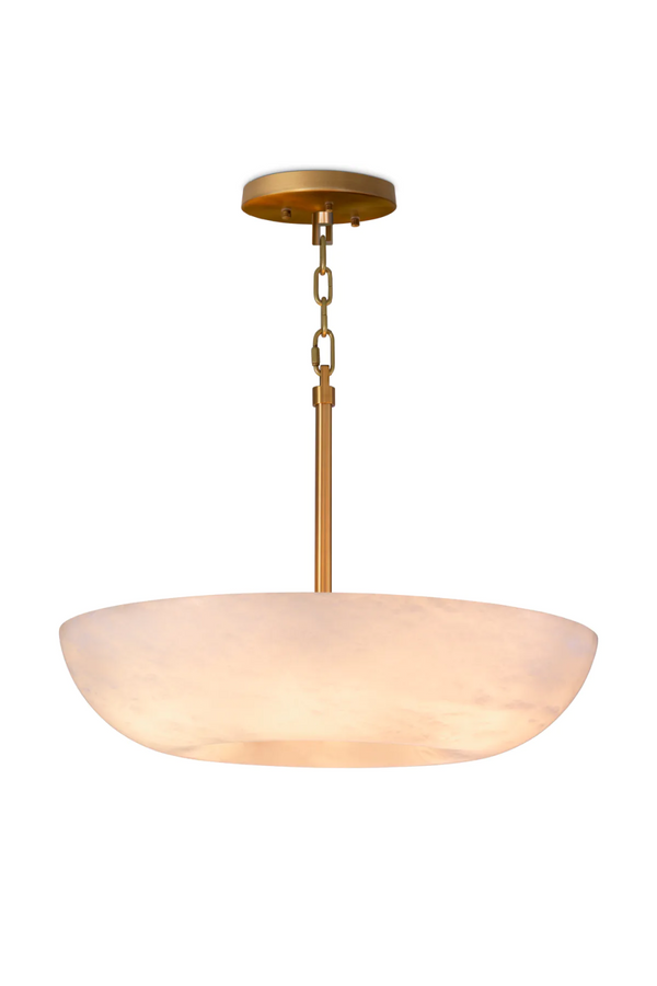 Round Alabaster Pendant Lamp | Eichholtz Ariano | Oroa.com