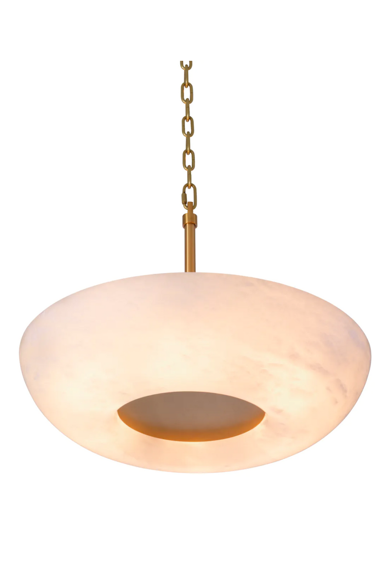 Round Alabaster Pendant Lamp | Eichholtz Ariano | Oroa.com