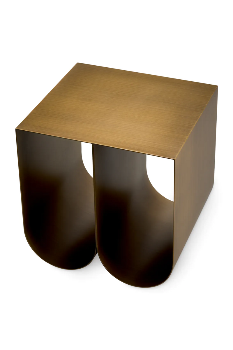 Brushed Brass Side Table | Eichholtz Rafaello | Eichholtzmiami.com