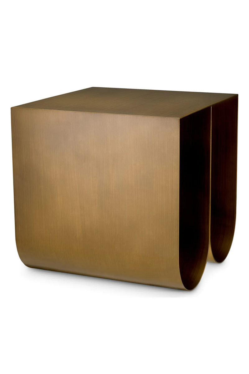 Brushed Brass Side Table | Eichholtz Rafaello | Eichholtzmiami.com