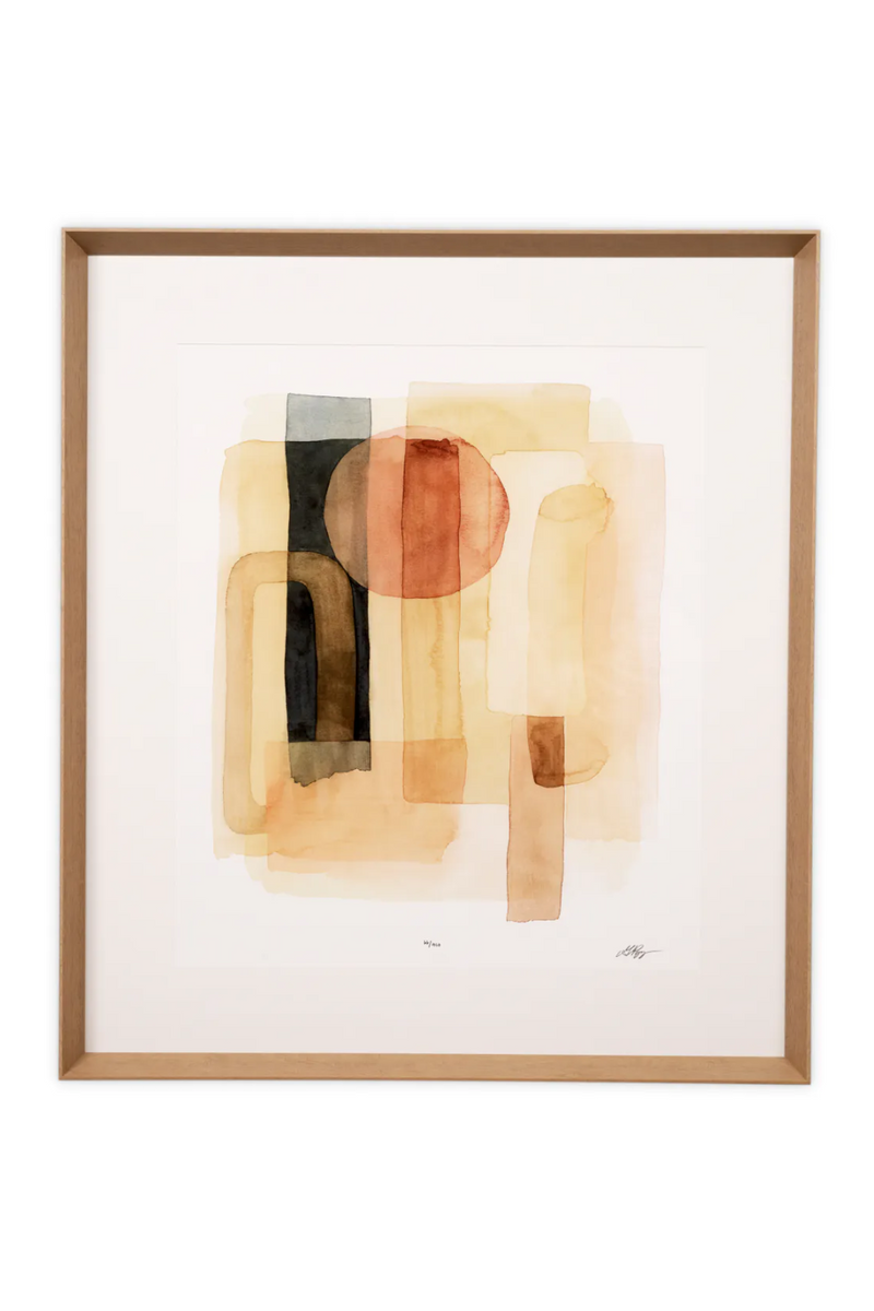 Wooden-Framed Abstract Art Prints (2) | Eichholtz Sun and Sand|  | Eichholtzmiami.com