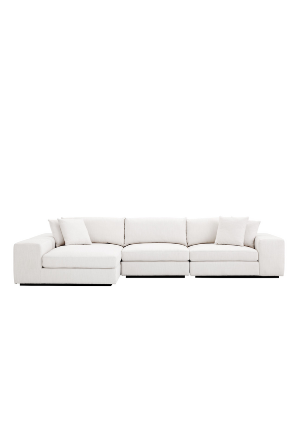 White Sectional Sofa | Eichholtz Vista Grande| Eichholtzmiami.com