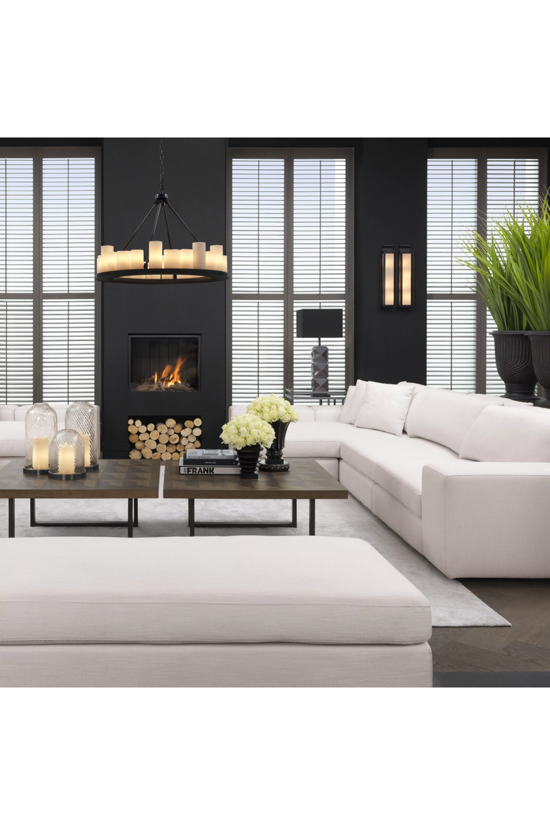 White Sectional Sofa | Eichholtz Vista Grande| Eichholtzmiami.com