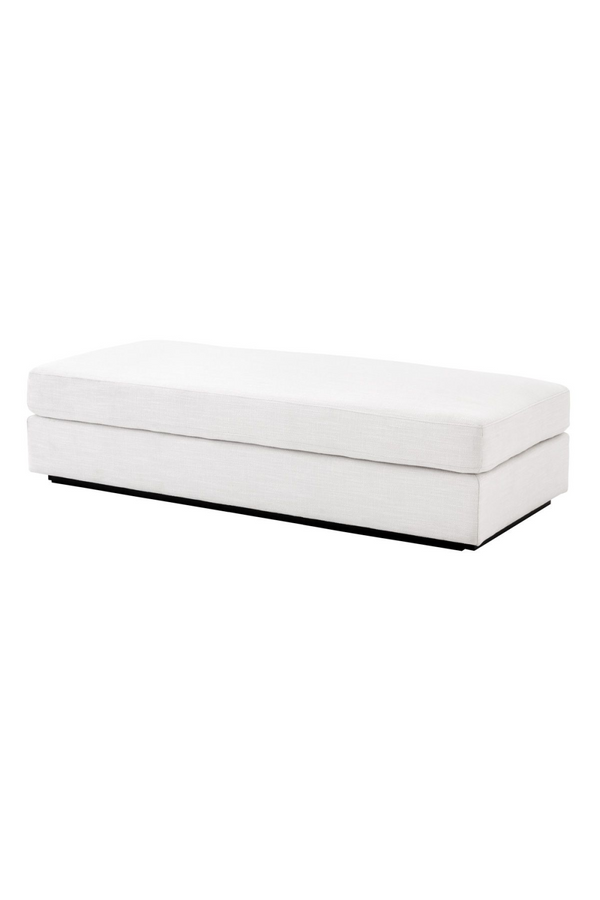 Off-White Ottoman | Eichholtz Vista Grande | Eichholtzmiami.com