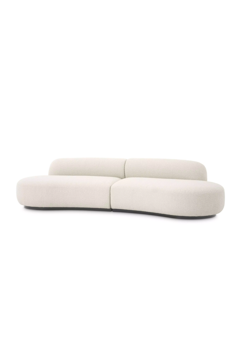 Cream Bouclé Modular Sofa | Eichholtz Björn | Eichholtzmiami.com