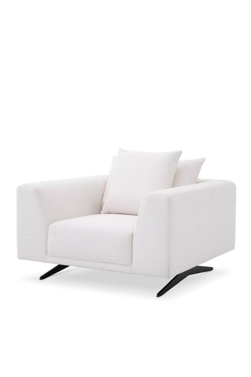  White Modern Accent Armchair | Eichholtz Endless | Eichholtzmiami.com