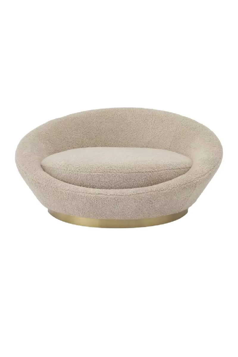 Round Upholstered Loveseat | Eichholtz Duardo | Eichholtzmiami.com