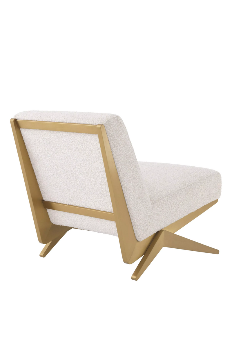 Cream Bouclé Lounge Chair | Eichholtz Fico | Eichholtzmiami.com