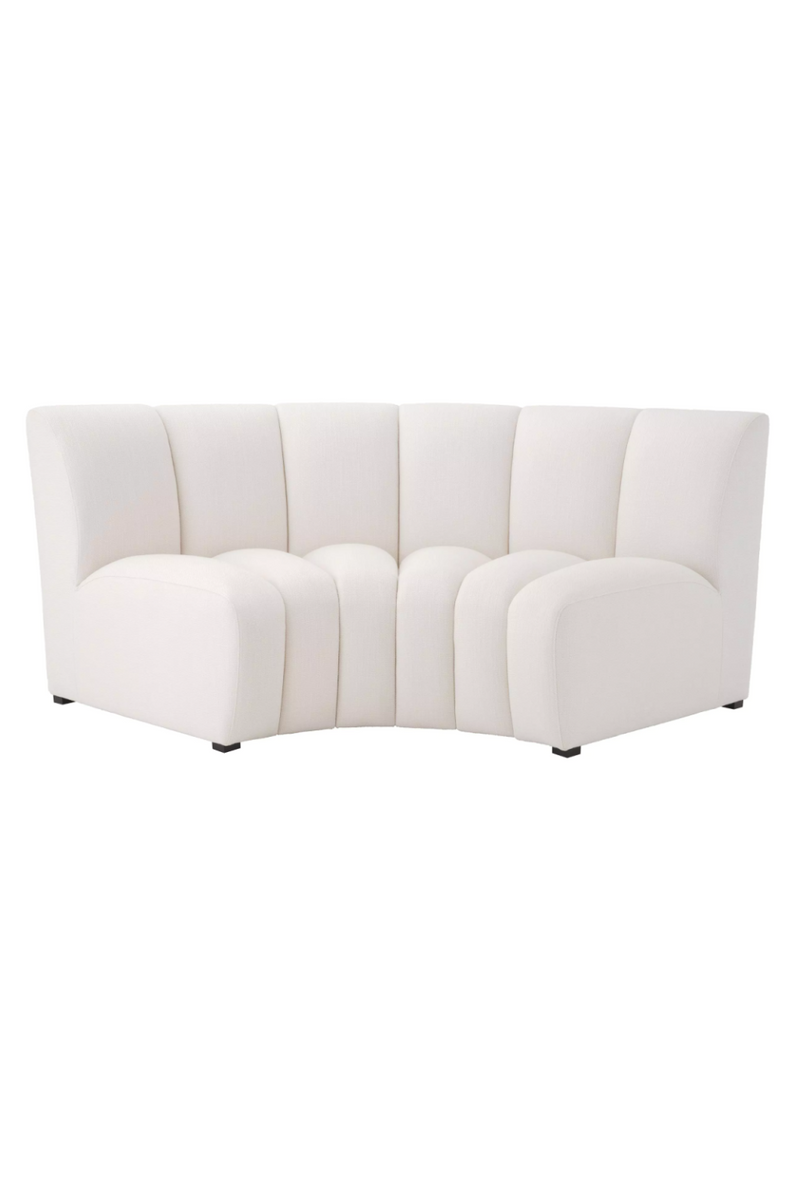 Channel Stitched Corner Sofa | Eichholtz Lando | Eichholtzmiami.com