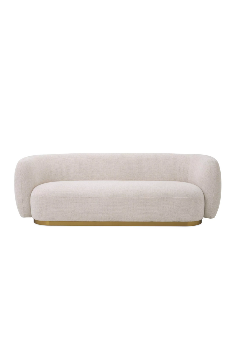 White Curved Sofa | Eichholtz Roxy | Eichholtzmiami.com
