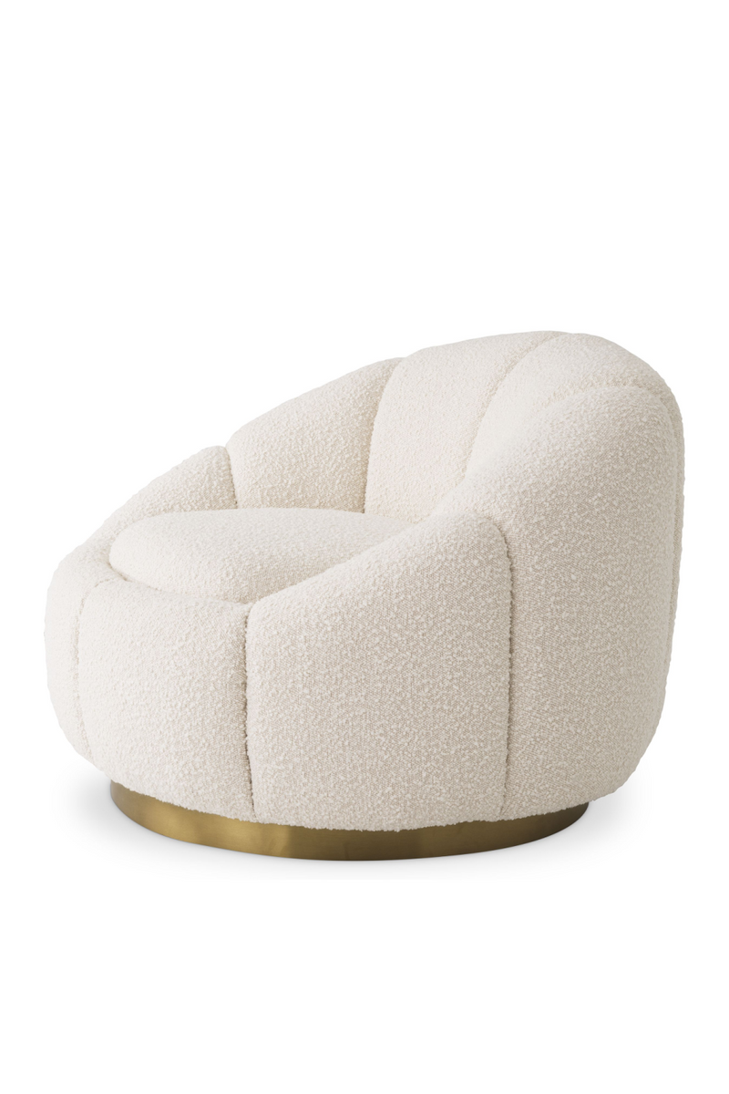 Bouclé Modern Swivel Chair | Eichholtz Inger | Eichholtzmiami.com