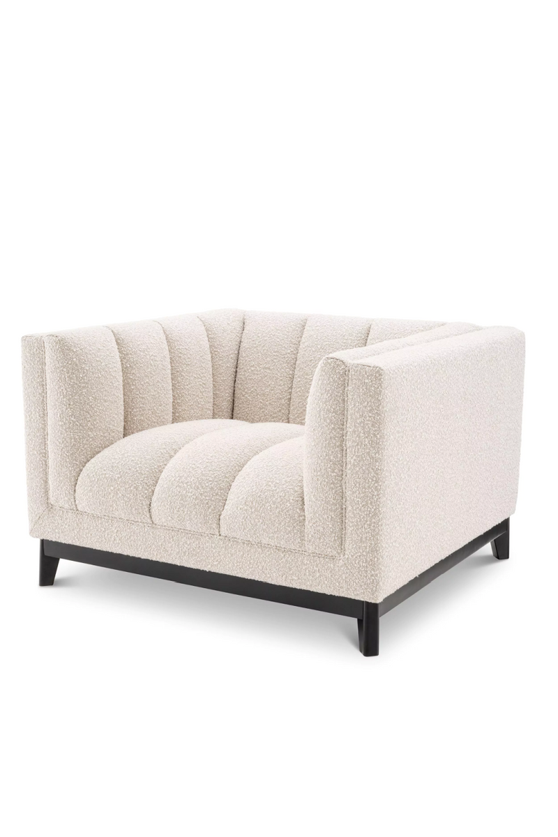 Channeled Bouclé Accent Chair | Eichholtz Ditmar | Eichholtzmiami.com