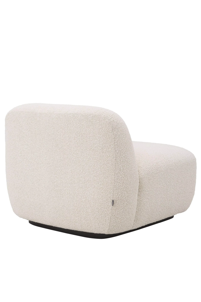 Cream Bouclé Slipper Chair | Eichholtz Björn | Eichholtzmiami.com