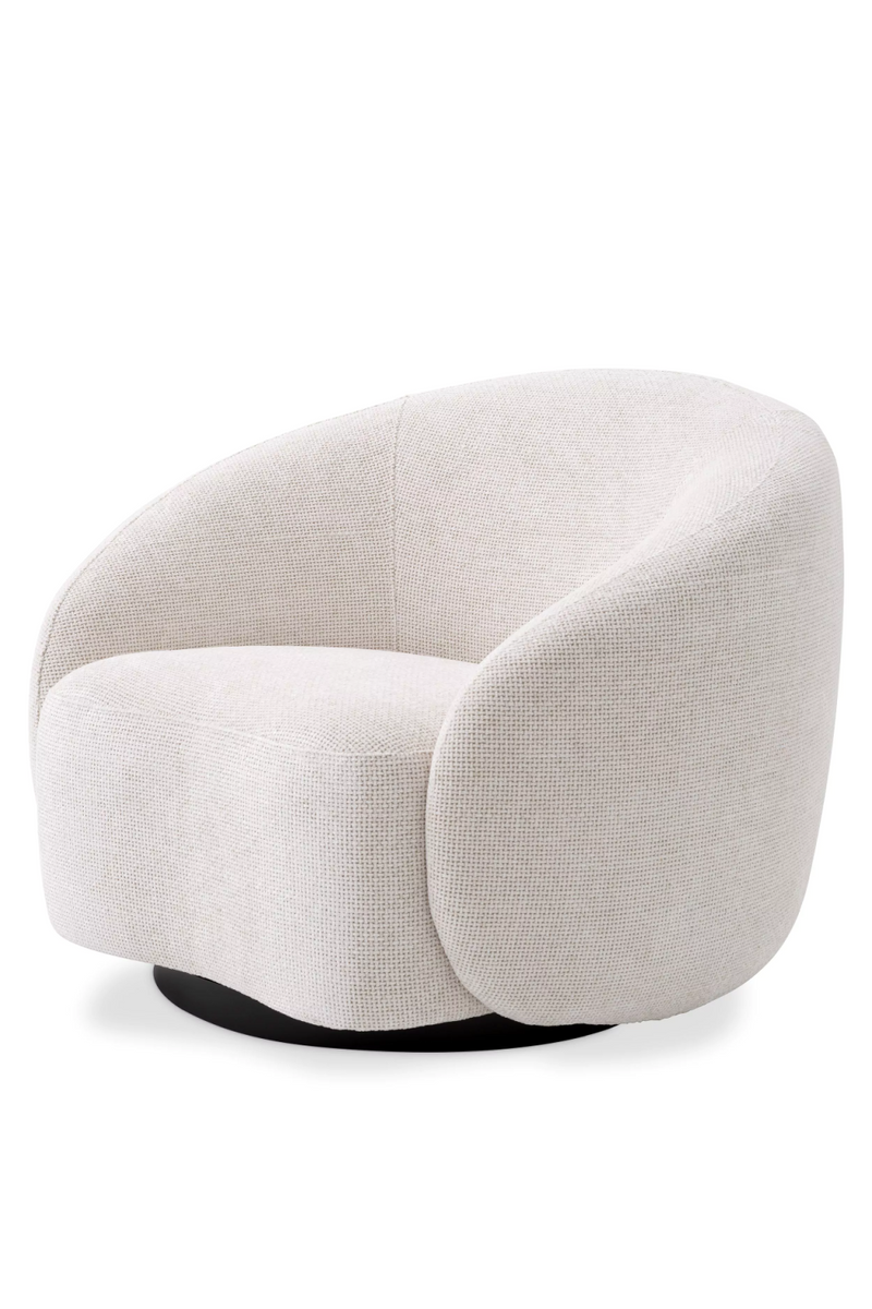 Off-White Swivel Tub Chair | Eichholtz Amore | Eichholtzmiami.com