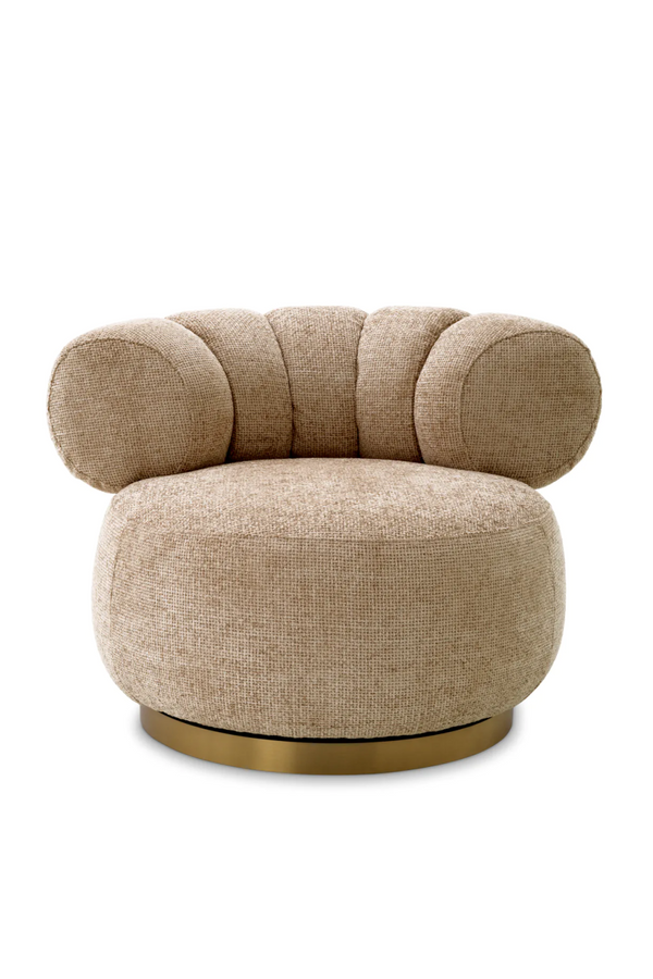 Round Modern Swivel Chair | Eichholtz Phedra | Eichholtzmiami.com