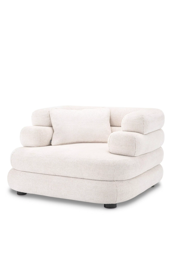 White Layered Lounge Chair | Eichholtz Malaga | Eichholtzmiami.com