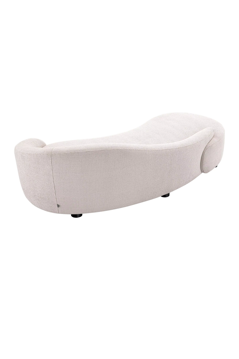 White Modern Curved Sofa | Eichholtz Rivolo | Eichholtzmiami.com