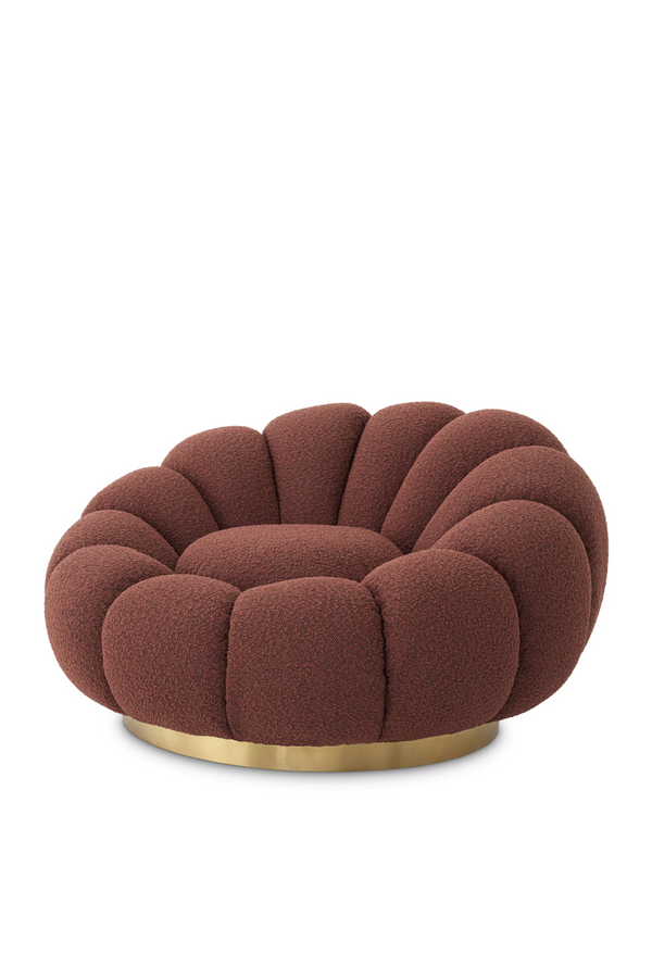 Flower Design Swivel Chair | Eichholtz Mello | Eichholtzmiami.com