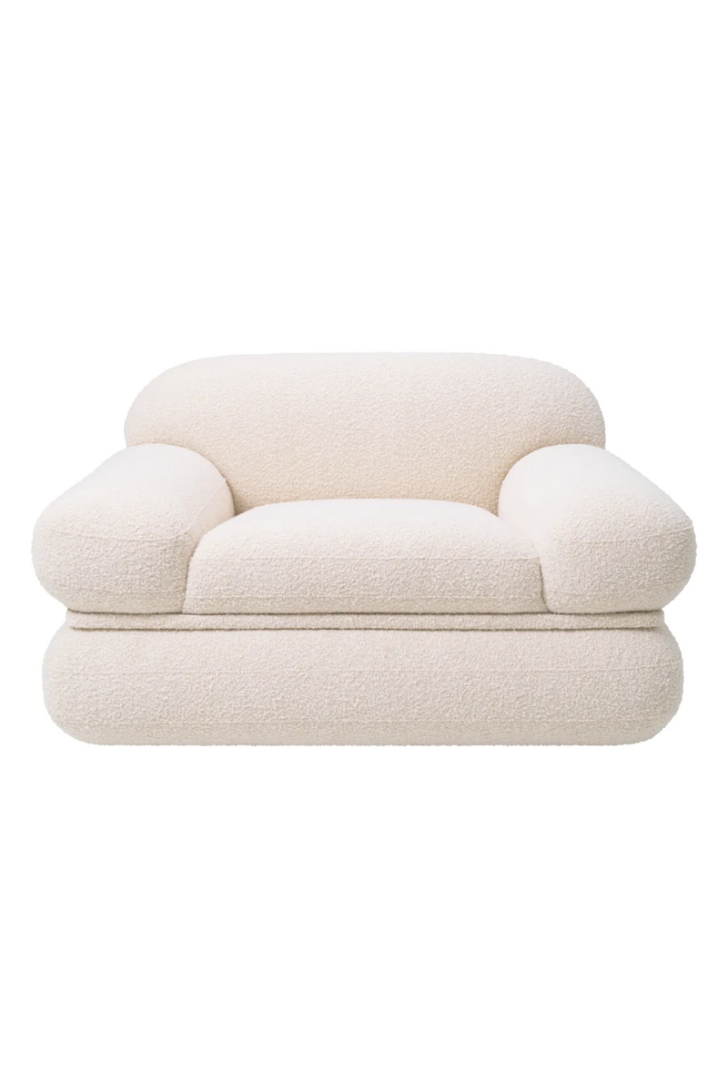 Bouclé Cream Lounge Chair | Eichholtz Ménard | Eichholtzmiami.com