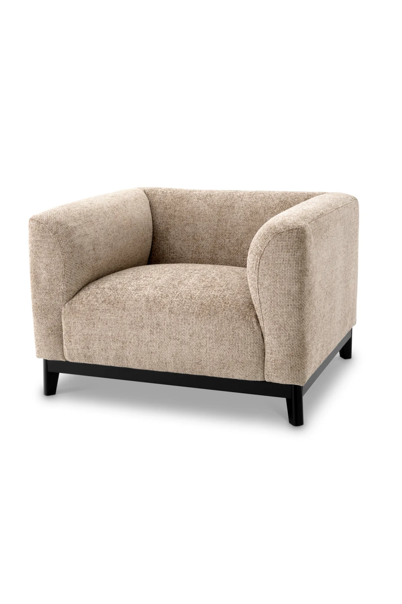 Beige Modern Barrel Armchair | Eichholtz Corso |  Eichholtzmiami.com