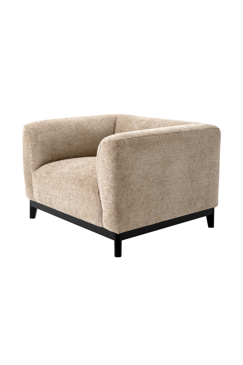 Beige Modern Barrel Armchair | Eichholtz Corso |  Eichholtzmiami.com